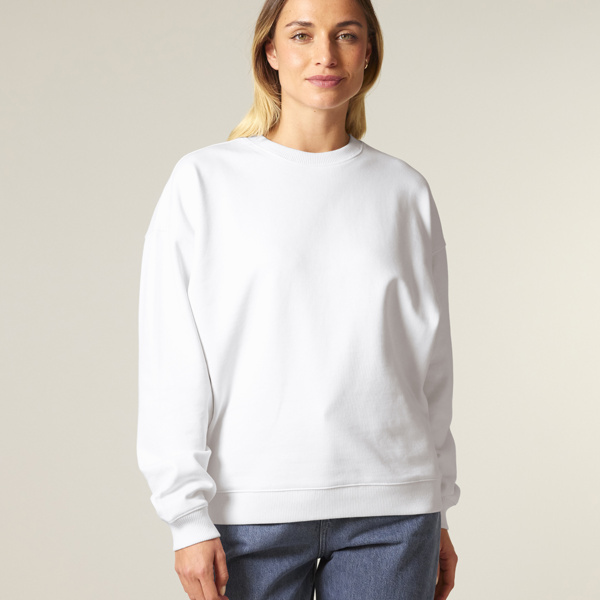 Radder 2.0  - Unisex Organic Relaxed Crew Neck Sweatshirt Thumbnail