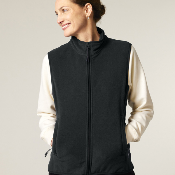 Stella Quester - Women's Recycled Sleeveless Fleece Jacket Thumbnail